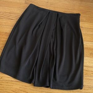 Ann Taylor Petites Black Knit Skirt XSP